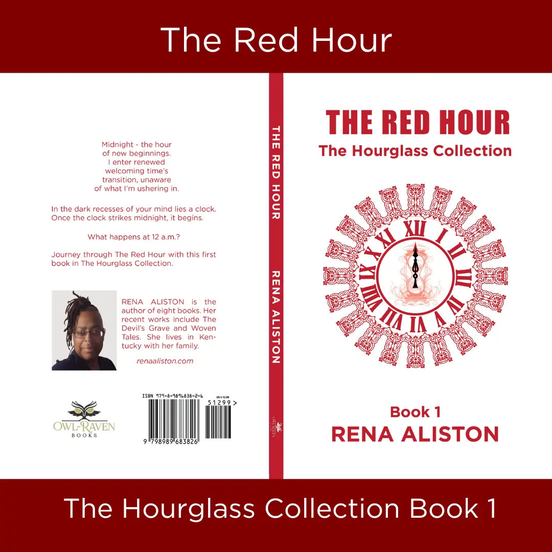 The Red Hour Book Spread Reveal by Rena Aliston